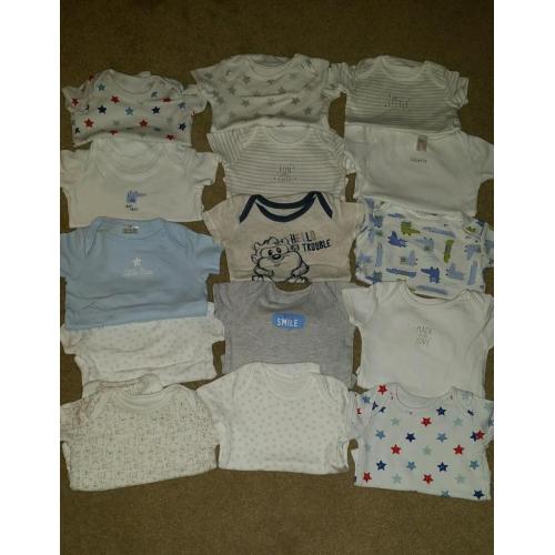 Baby boy 0-3 clothes bundle