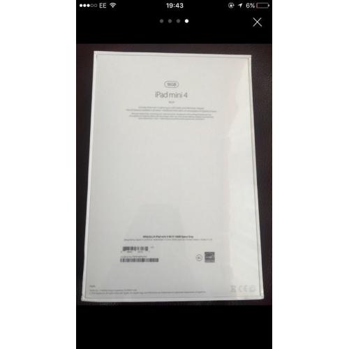 iPad 4 Mini 16GB WiFi UNOPENED NEW