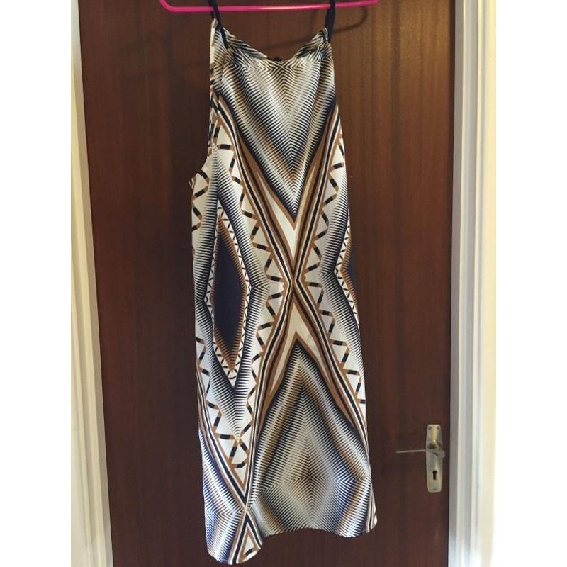 Halter Zig Zag Dress