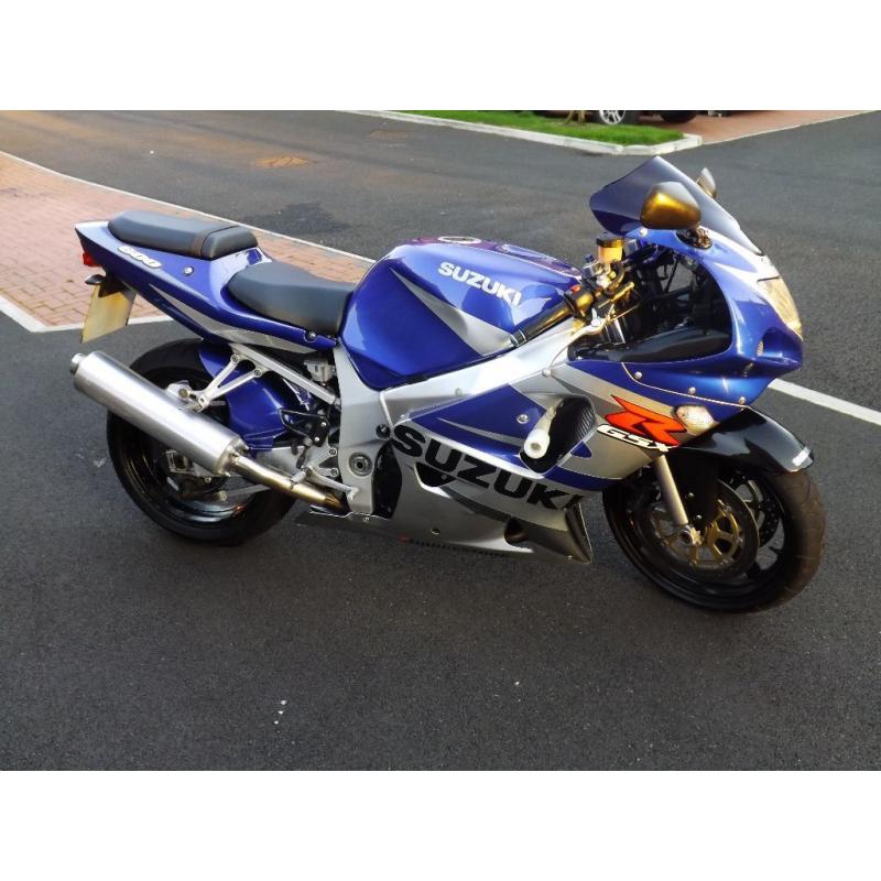 GSXR600 K2 2002 Excellent Condition for Age!