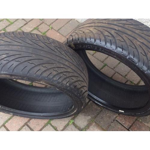 18" Nearly New Tyres