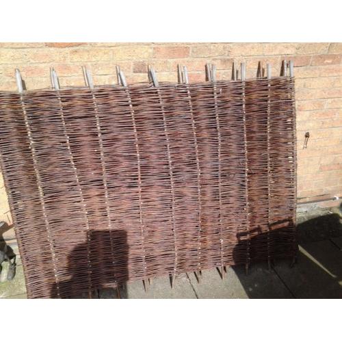 Willow fence panels x2