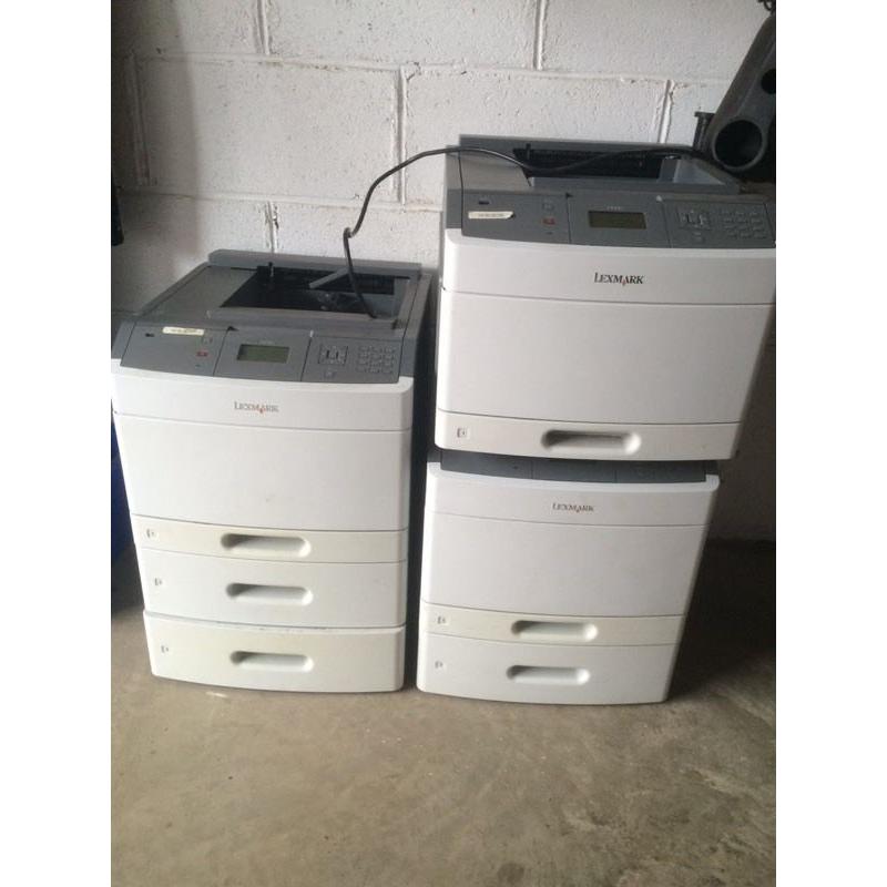 3 Printers Lexmark laser jet ,not hp Epsom