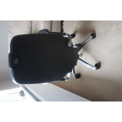 Orthopaedic office chair (blue)