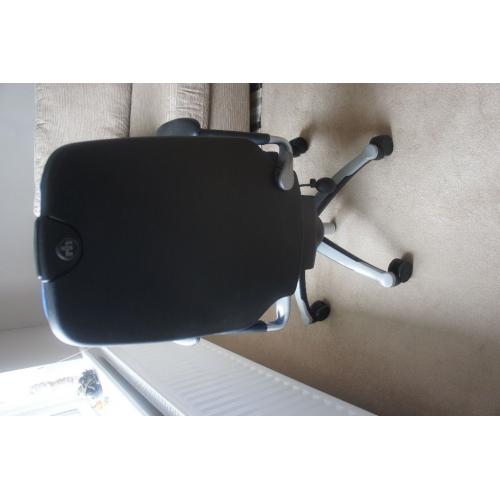 Orthopaedic office chair (blue)