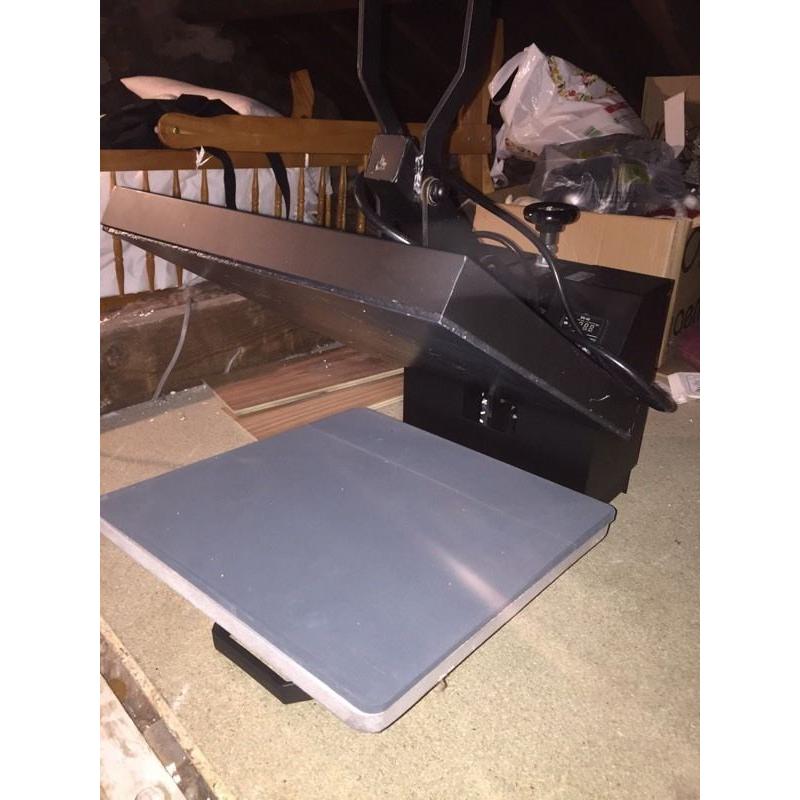 Clothing/ item heat press and cutter