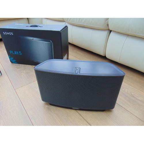 Sonos PLAY:5 (Gen1) Black - The Wireless Hi-Fi