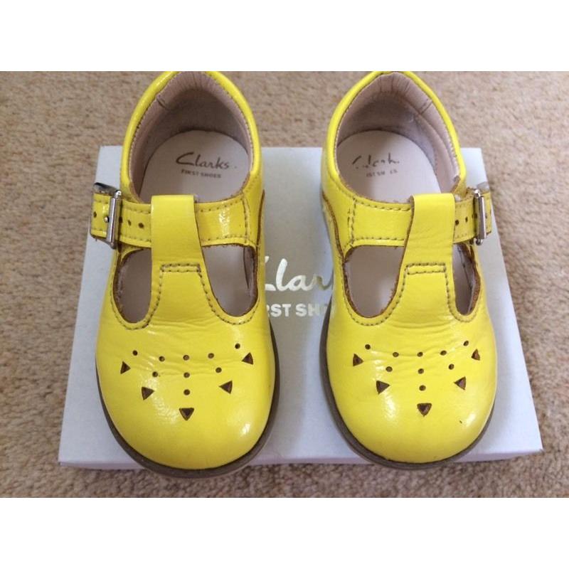 Clarks Neon Yellow shoes