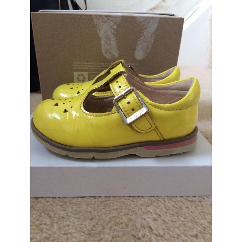 Clarks Neon Yellow shoes