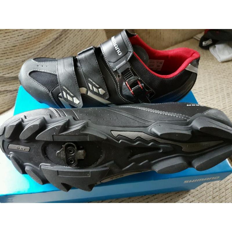 Shimano MTB Shoes And Pedals. Size 13.