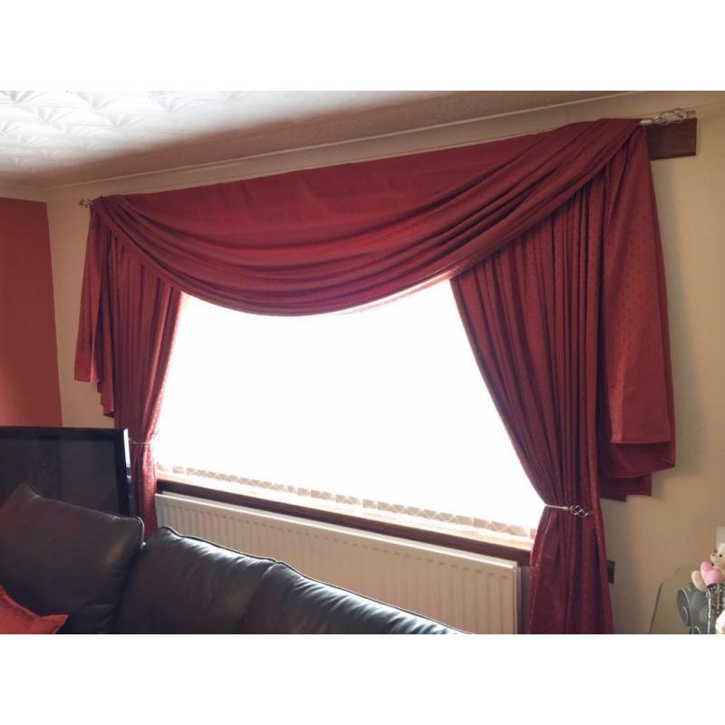 Terecota Curtains and cushions