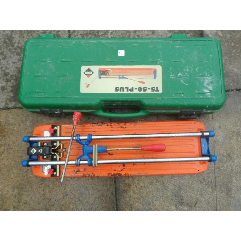Rubi TS50 PLUS Manual Tile Cutter - Tiling Tools - 16950