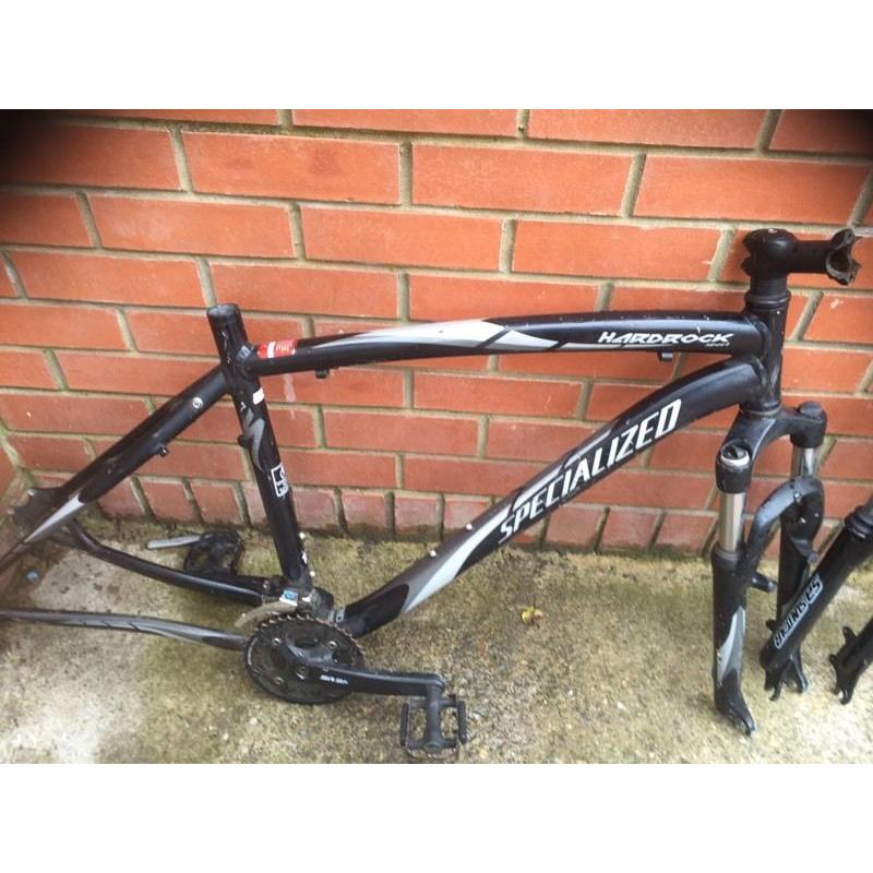 2 specialised hardrock frames