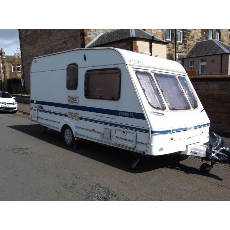 2 Berth Swift Duette Classic-Special Edition Jura by Knowepark -Yr 2000 Many extras & serviced Apr16
