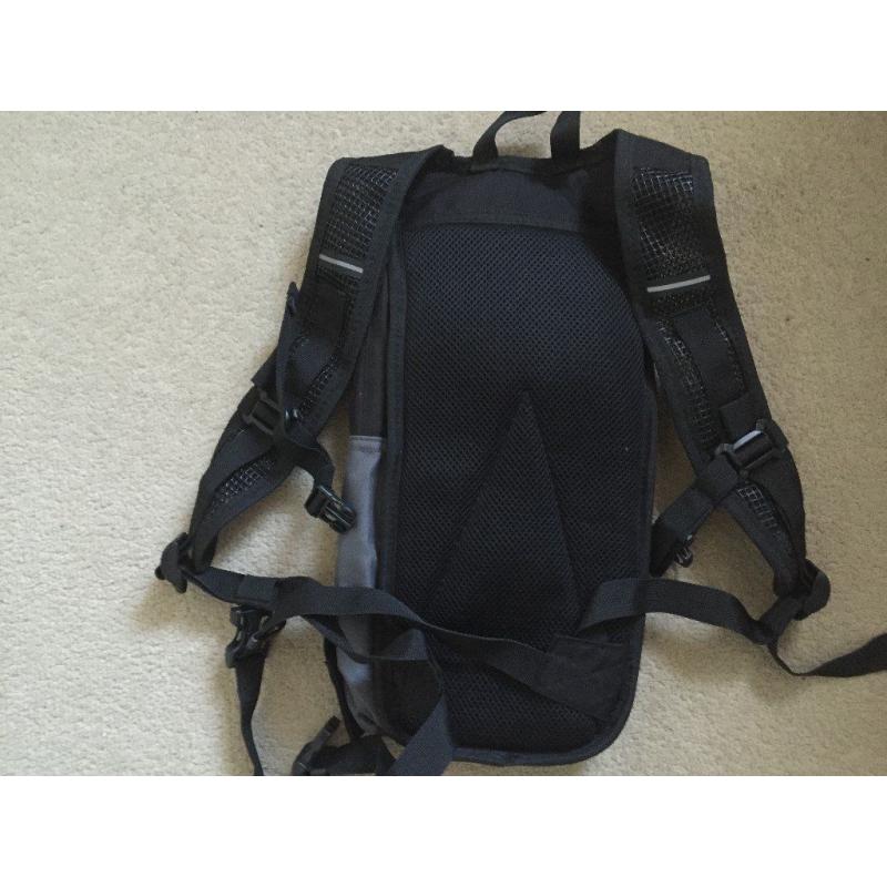 Compact slimline rucksack backpack bag bike cycle