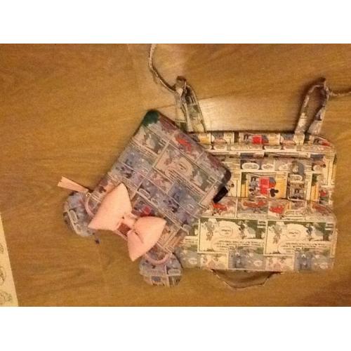 Mickey Mouse bag and ipad case