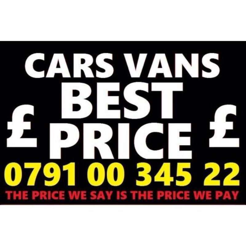 079100 34522 WANTED CAR VAN 4x4 BIKE SELL MY BUY YOUR FOR CASH Scrap