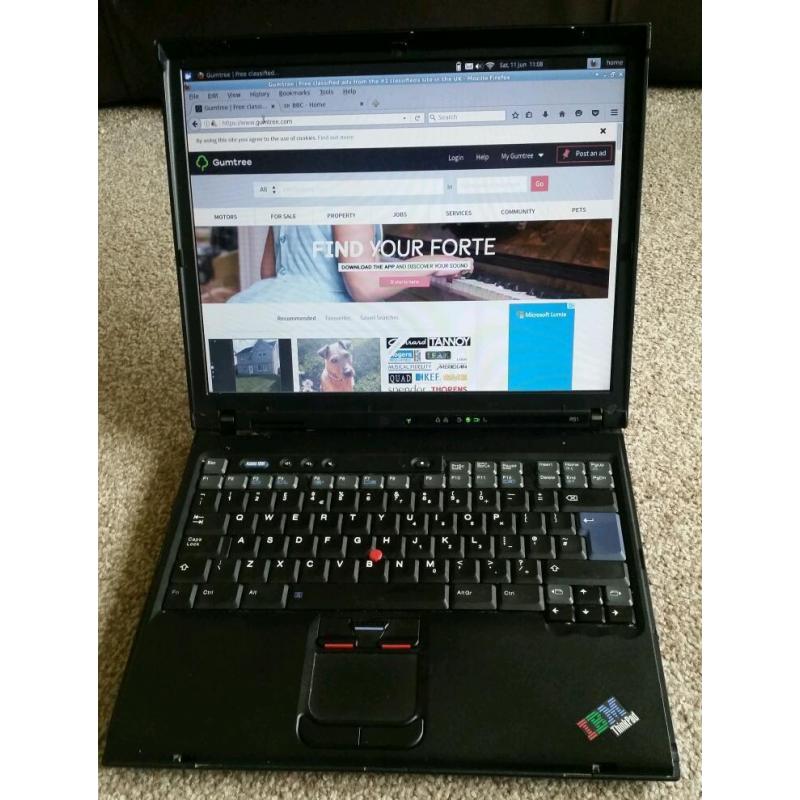 IBM Thinkpad Laptop works well