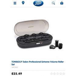 Toni & Guy Extreme Volume Roller set.