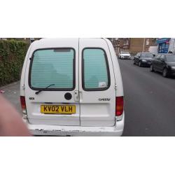 VW Caddy 1.9 diesel with tow bar 2002