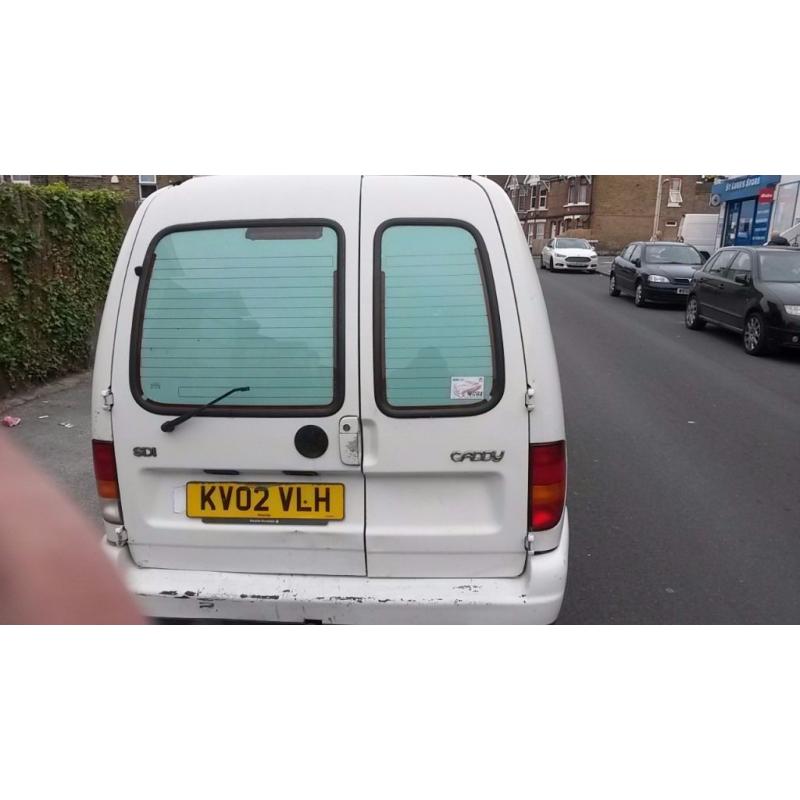 VW Caddy 1.9 diesel with tow bar 2002
