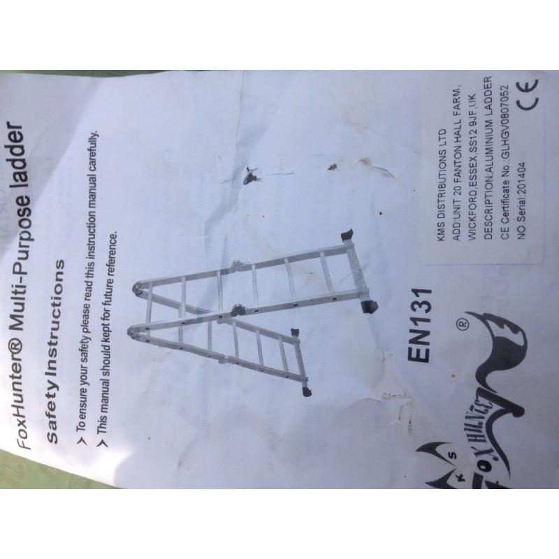 Multi purpose ladder