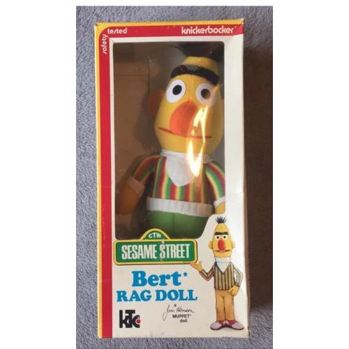 Rare 1976 Sesame Street Bert bear