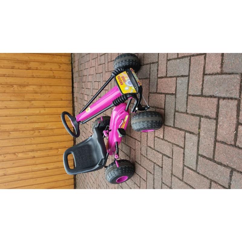 Girls Go Kart