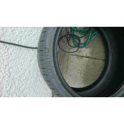 Two brand new tyres