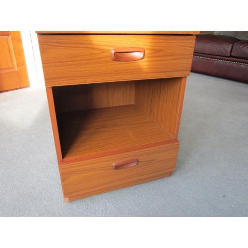 SCHREIBER BEDSIDE CABINET two drawers