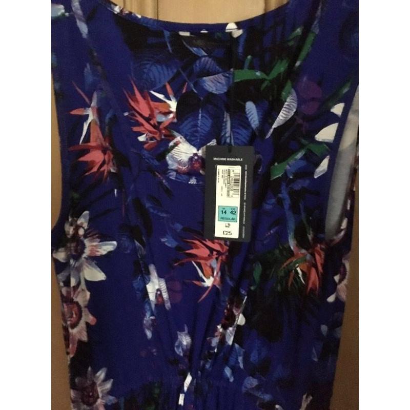 Maxi dress size 14 new with tags