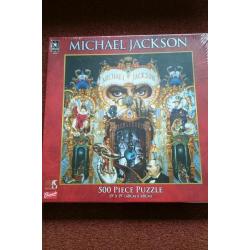 Jigsaw Puzzle. Michael Jackson. Dangerous. 500 pieces. SEALED *BNIB*