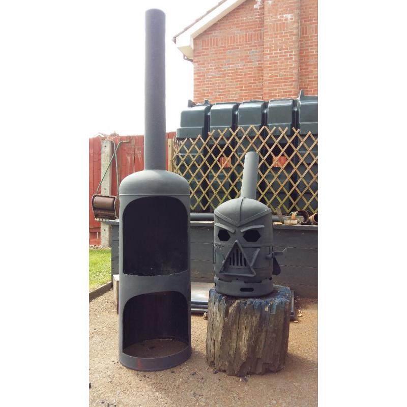 DIFFERENT WOOD BURNERS