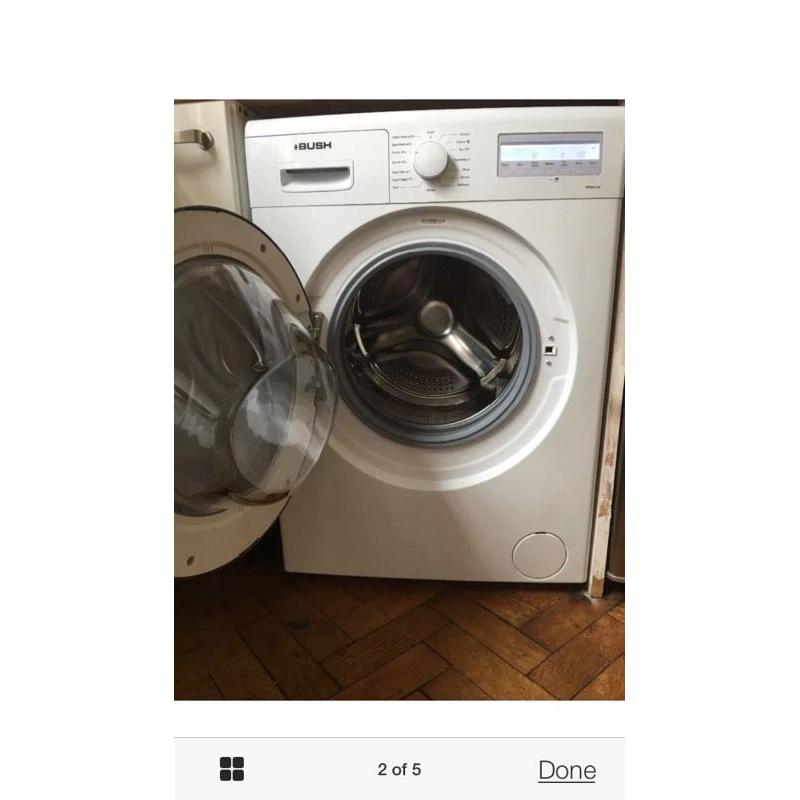 Bush 8kg 1400 washer/dryer (brand new in box)