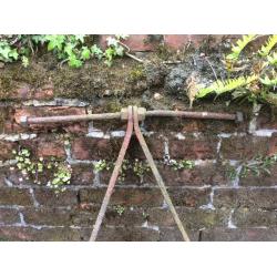 Old Concrete Garden Roller