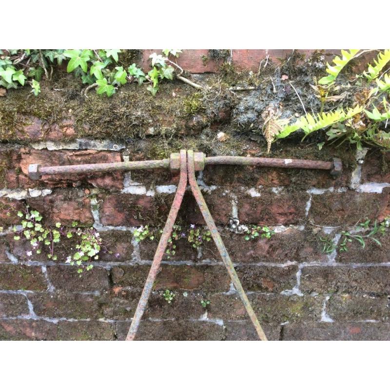 Old Concrete Garden Roller