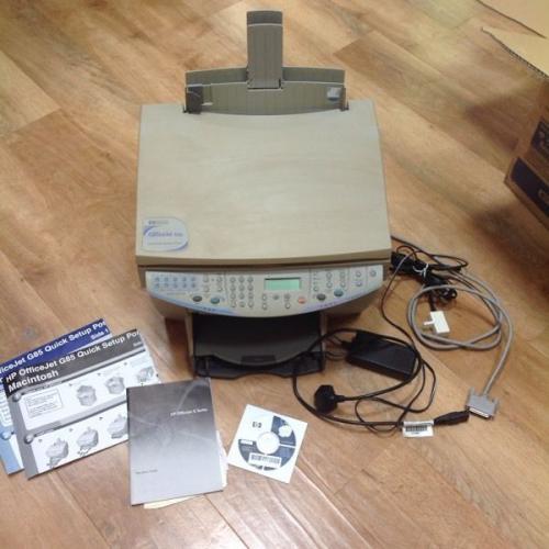 Hewlett Packard OfficeJet G85 printer/scanner/copier and fax