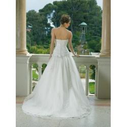 Miss Kelly wedding dress, size 10/12, lace and train