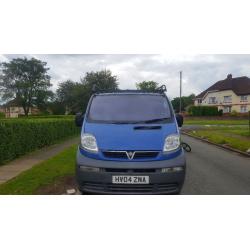 Vauxhall vivaro van. 82000 genuine mileage eith full service history
