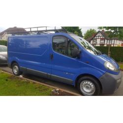 Vauxhall vivaro van. 82000 genuine mileage eith full service history