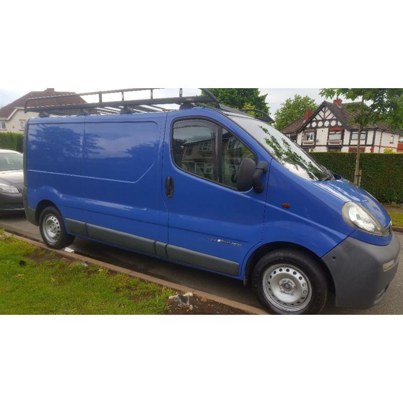 Vauxhall vivaro van. 82000 genuine mileage eith full service history