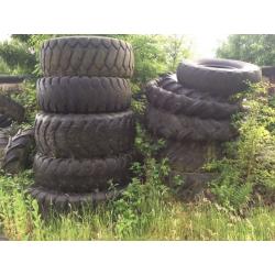 Tyres tractor lorry earthmover