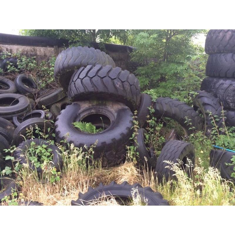 Tyres tractor lorry earthmover