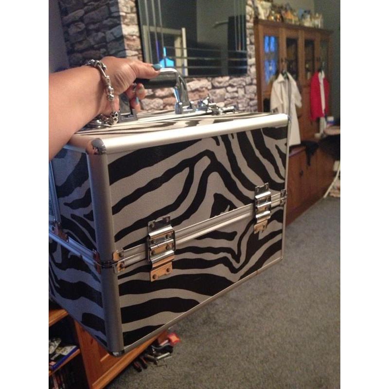 Large beauty nail gel acrylic case