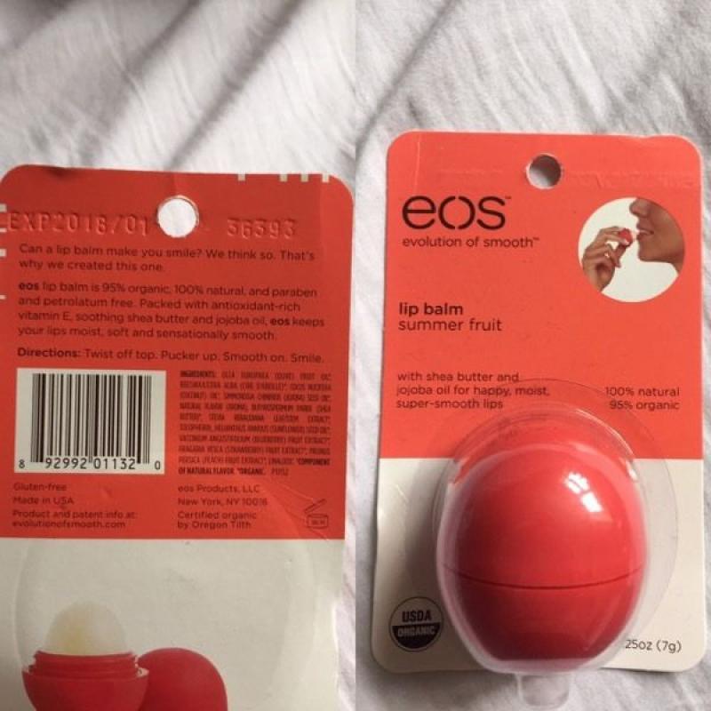EOS summer fruit lip balm