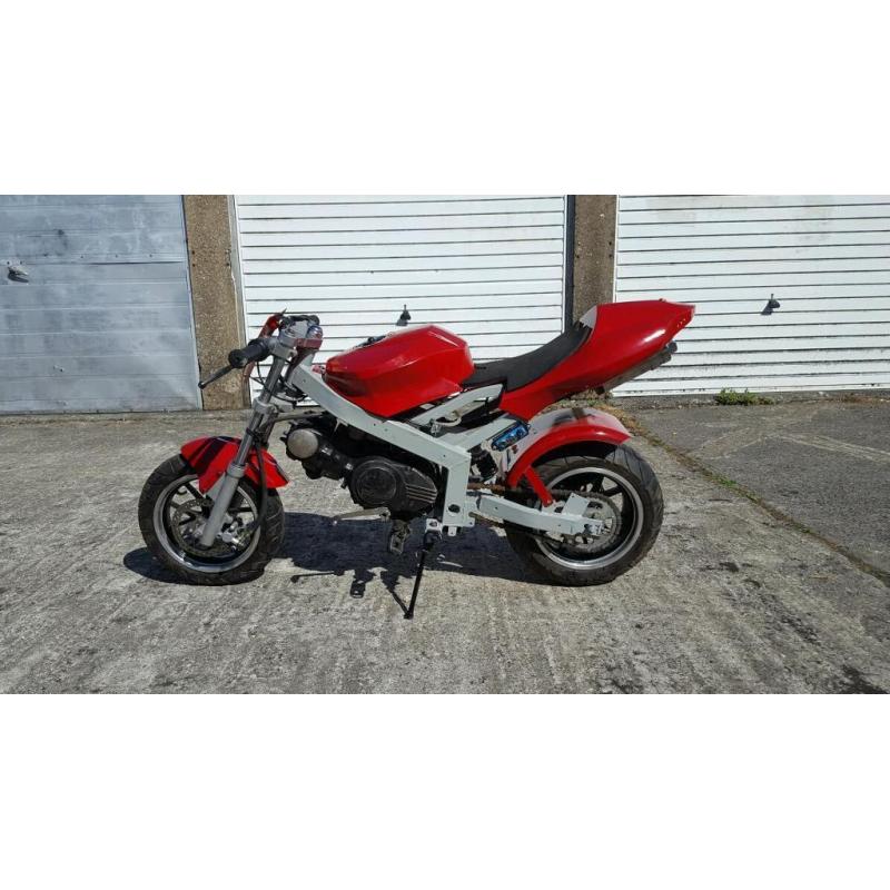 Pit bike, dirt bike, 125cc midi moto