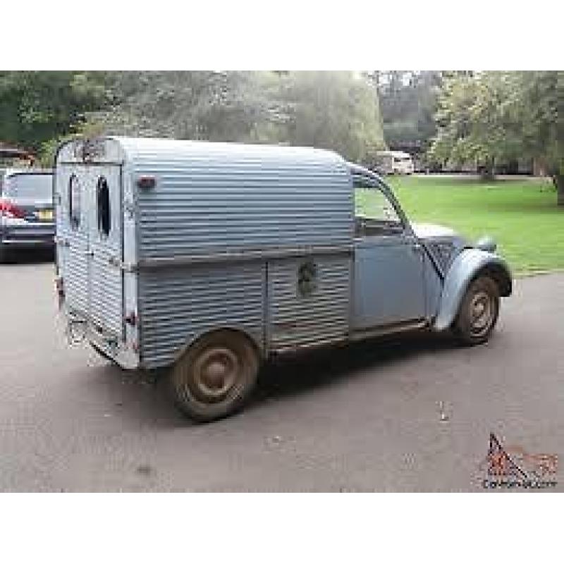 Citroen 2cv van