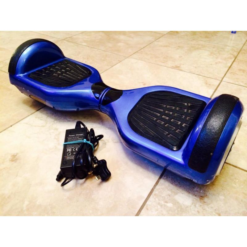 BLUE SEGWAY HOVER BOARD