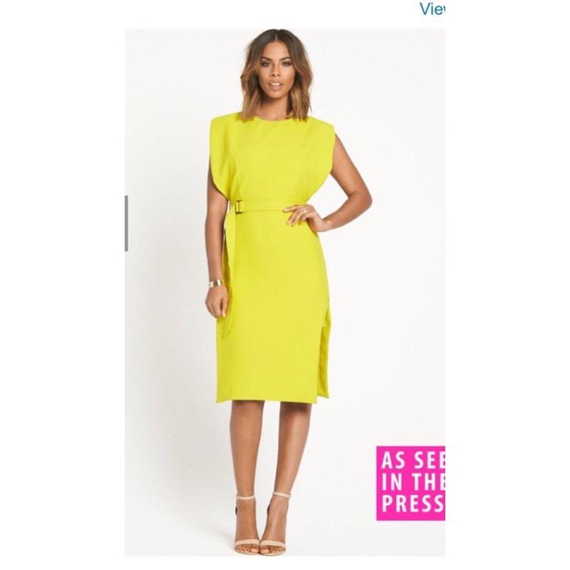 Lime dress by Rochelle Humes