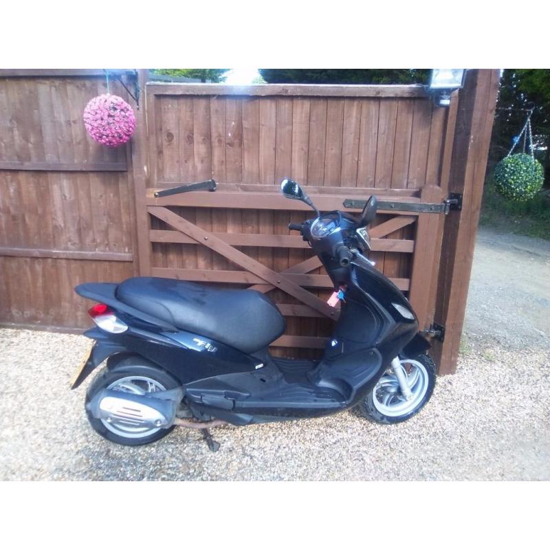 PIAGGIO FLY 64 / 2015 BLUE 125 CC ** CHEAP BIKE ** 1 OWNER FROM NEW ** SUMMER FUN ** PX POSSIBLE *